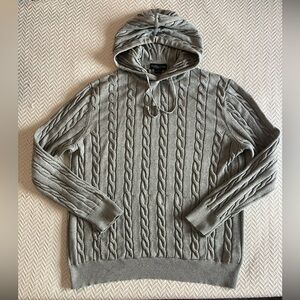 Brooks Brothers Cable Knit Hoodie